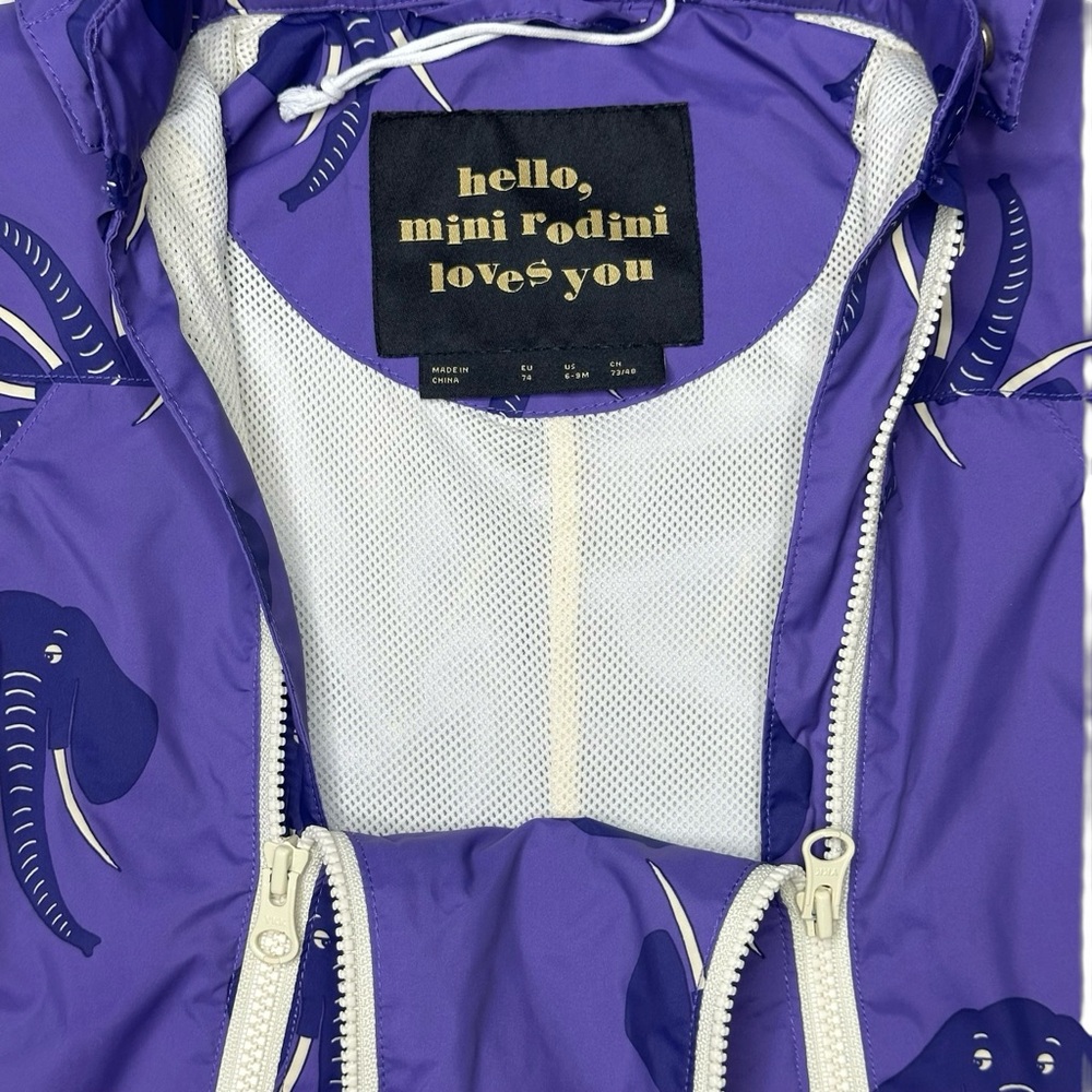 Mini Rodini Elephant Shell Overall - Picture 5 of 7